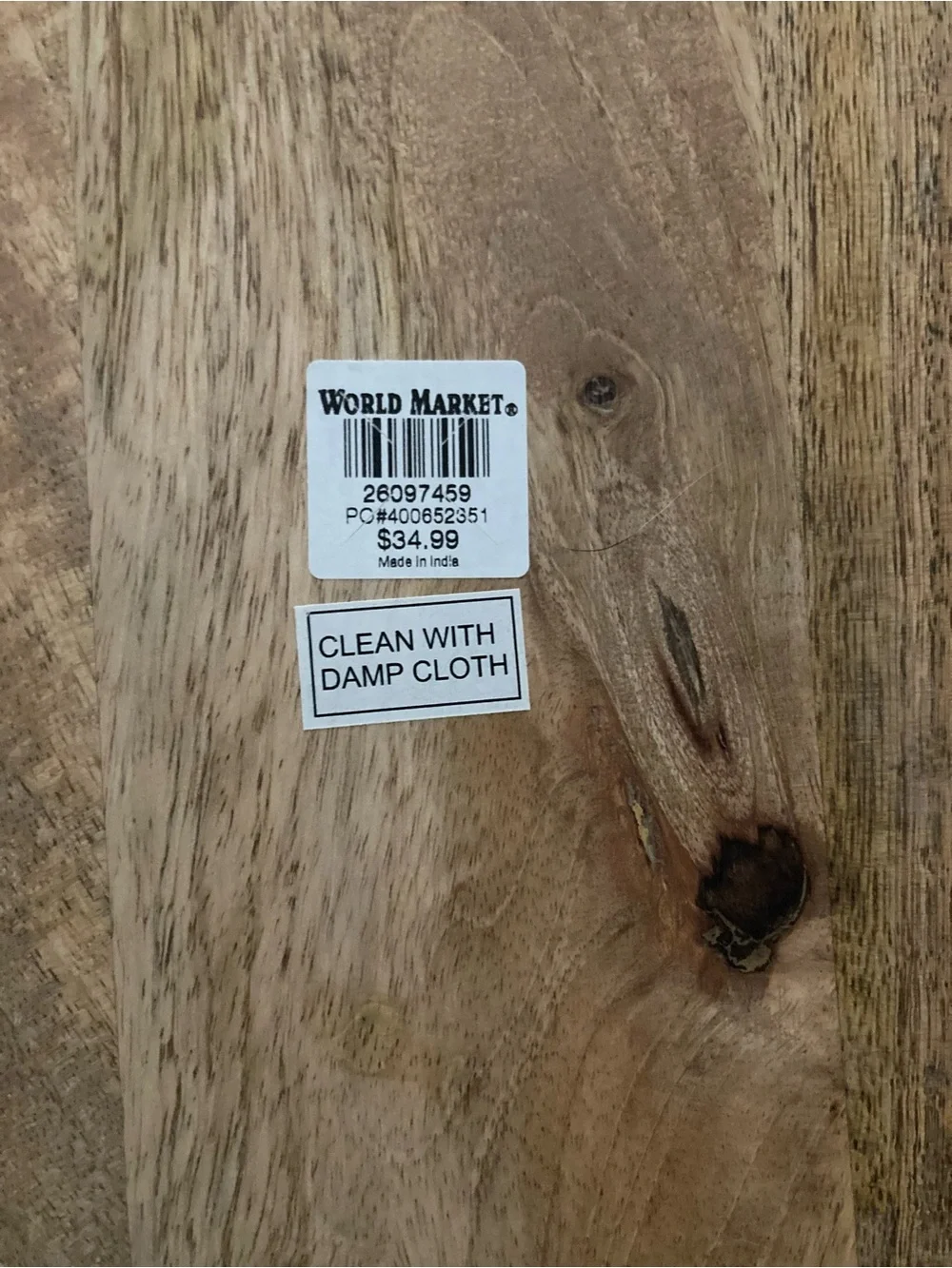 World Market | Sun Ray Circular Charcuterie Board